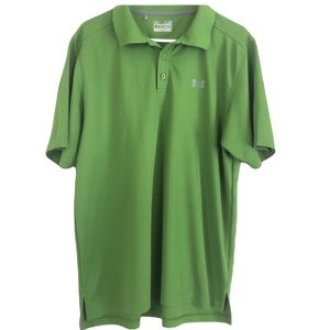 Under Armour Men’s Polo heat gear Large Loose Fit